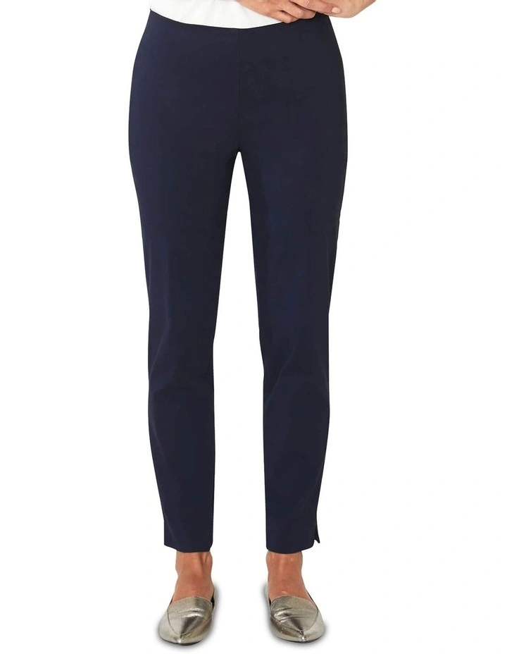 Zenya Capri Pant in Navy image 2