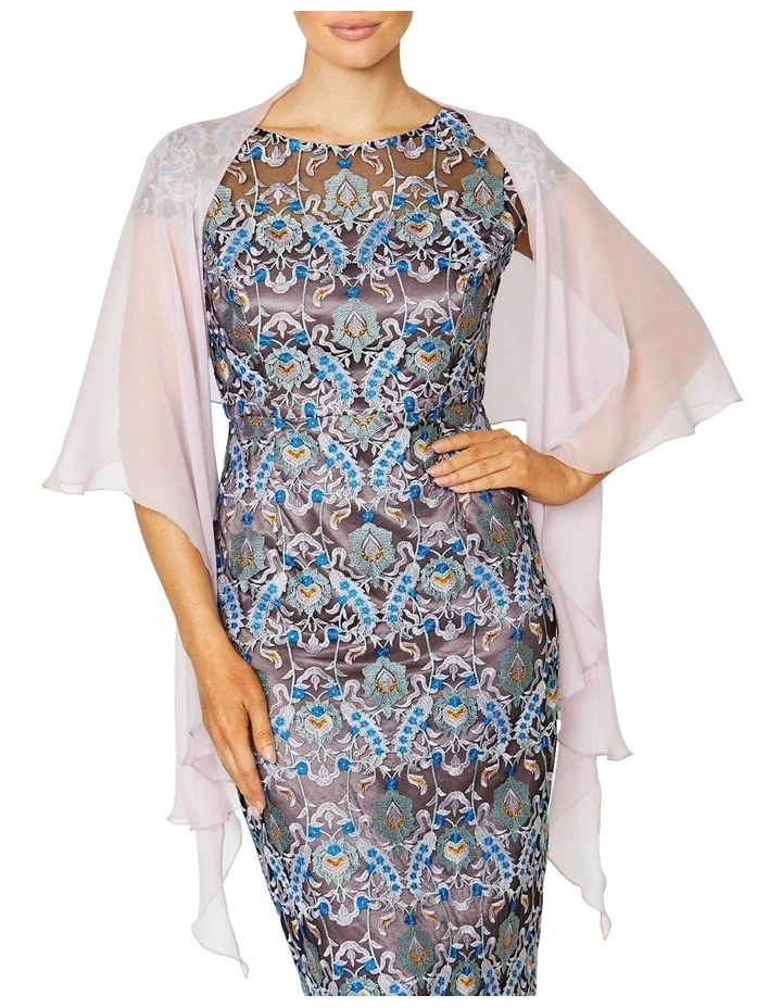 Silk Shrug in Lilac image 1