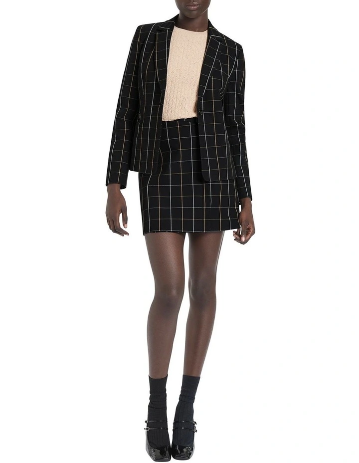 Night Life Blazer in Black Multi image 2