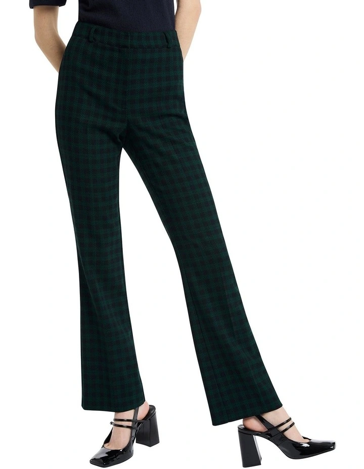 Checkmate Pant in Green/Navy image 1