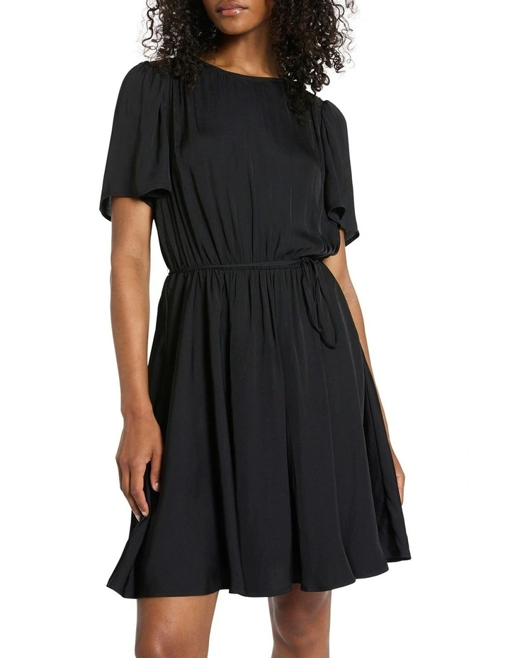 Kalena Dress in Black image 2