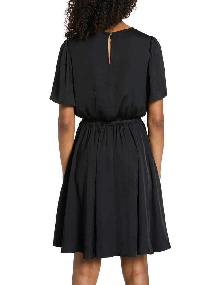 Kalena Dress in Black image 4