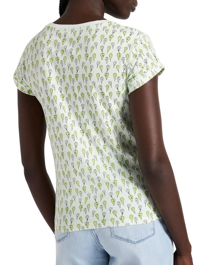 Have A Pear-Fect Day Tee in Pear Multi image 4