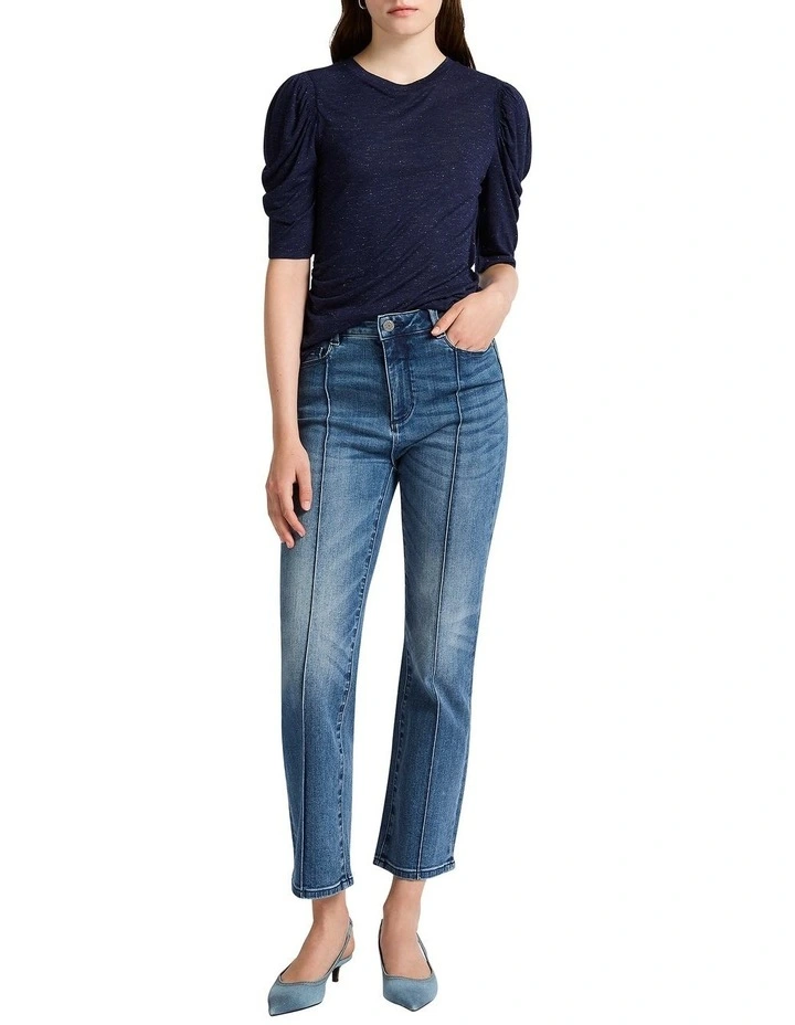 Let Me In Shimmer Top in Emmett image 2