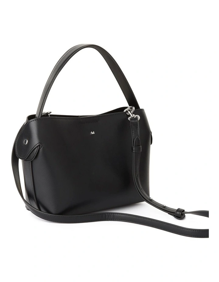 Beatrice Mini Tote Bag in Black image 2