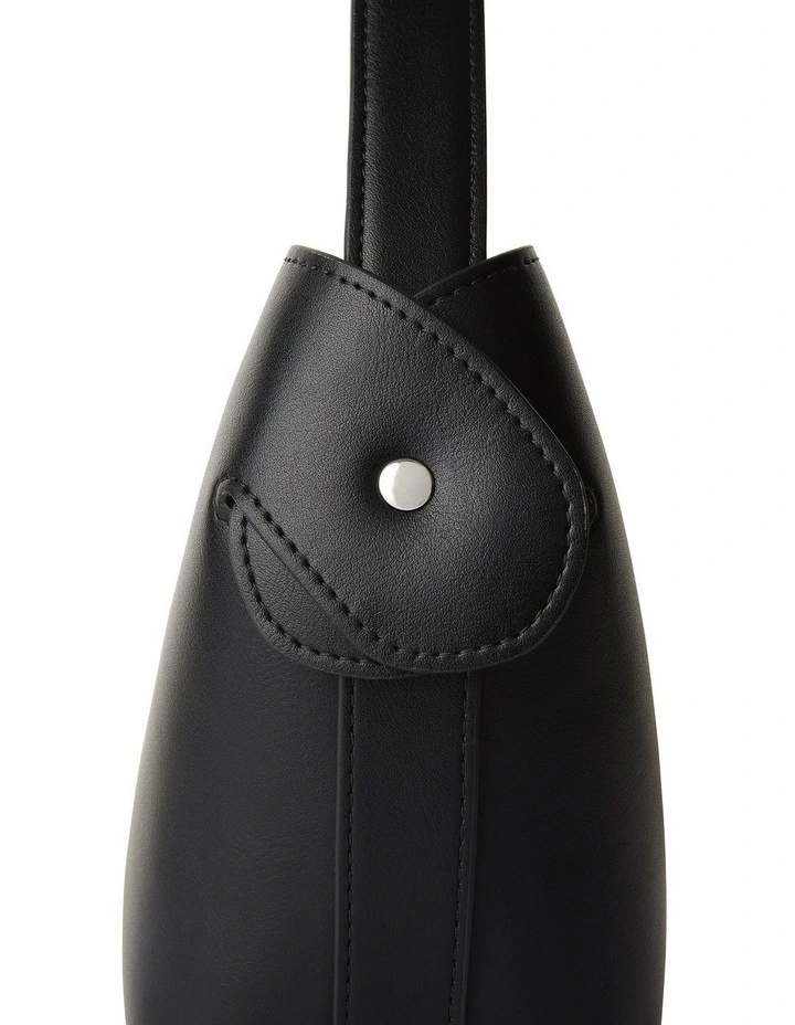 Beatrice Mini Tote Bag in Black image 4