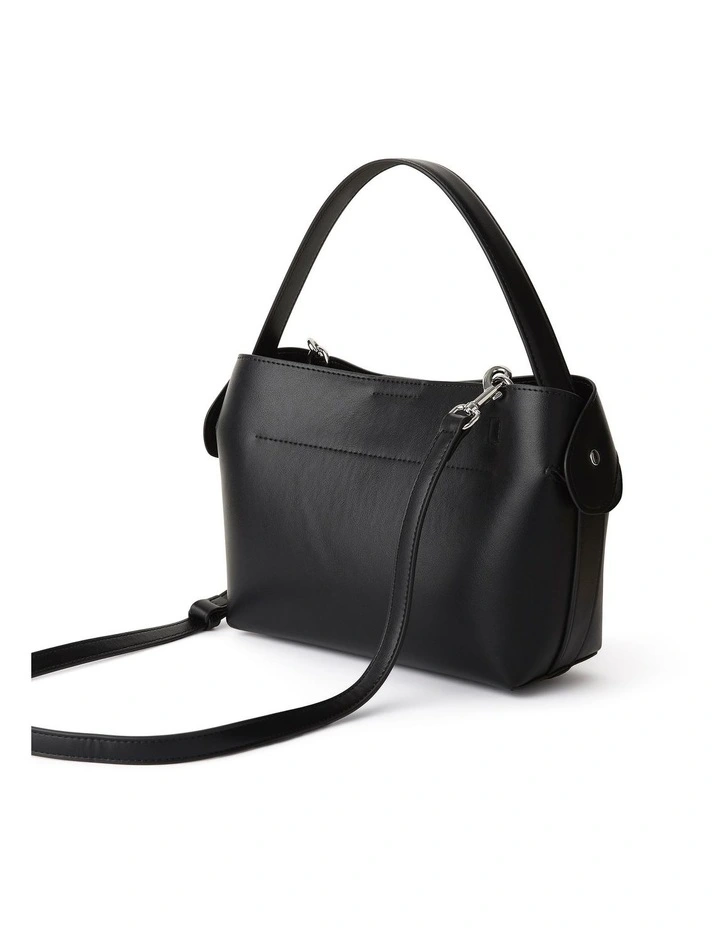 Beatrice Mini Tote Bag in Black image 5