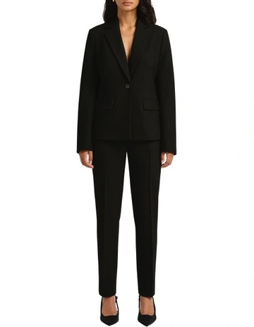 Tell Me Textured Pant in Black