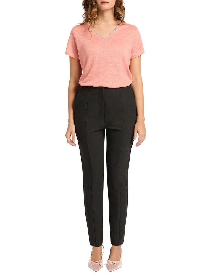 Louvre Slim Leg Pant in Grey image 1