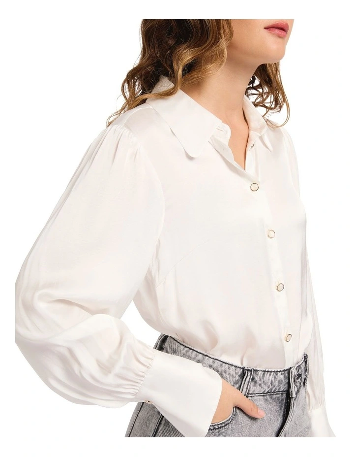 Picasso Blouse in Ivory image 4