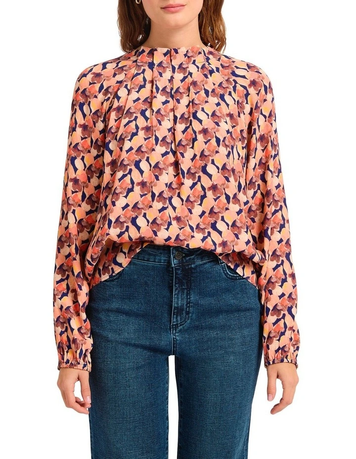 No Paint No Gain Blouse in Pink image 3