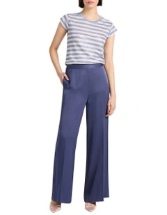 Middleton Bootleg Pant in Blue