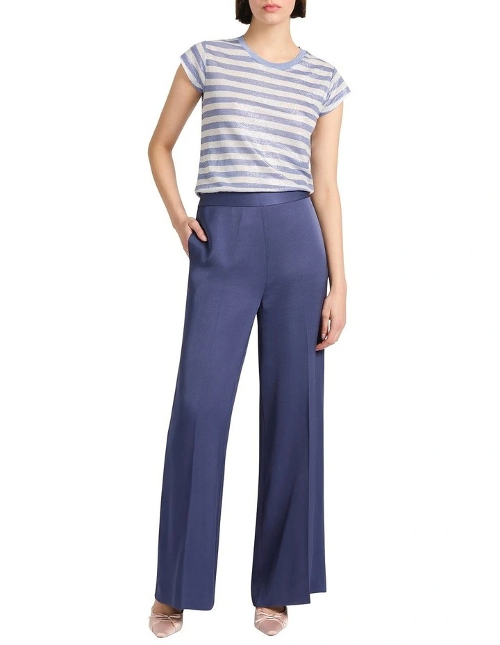 Middleton Bootleg Pant in Blue image 1