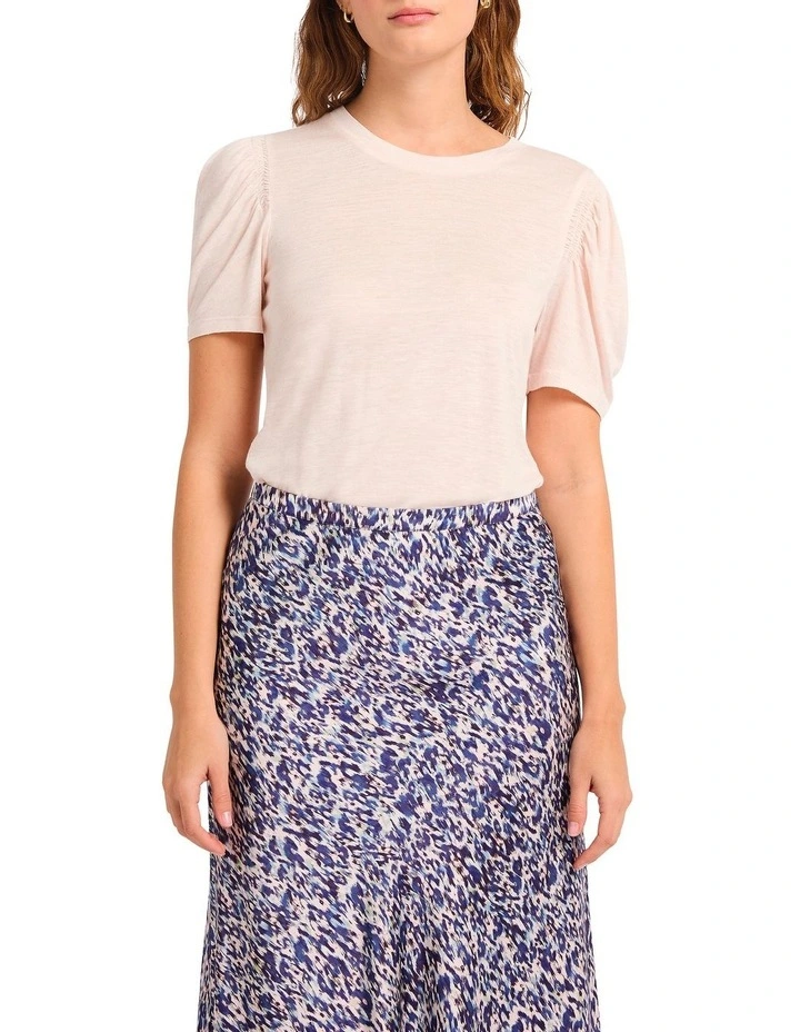 Cadillac Sparkle Tee in Petal Pink image 2