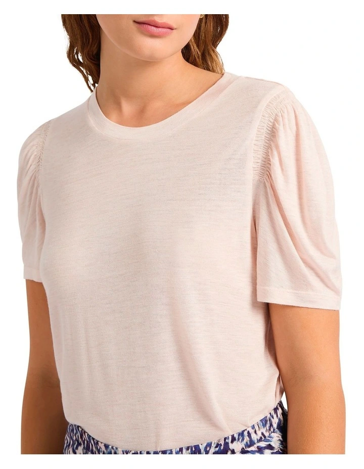 Cadillac Sparkle Tee in Petal Pink image 3