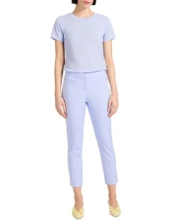 Alana Welt Pocket Pant in Periwinkle