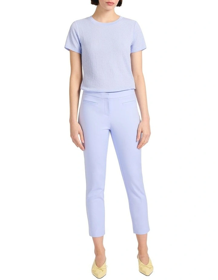 Alana Welt Pocket Pant in Periwinkle image 1