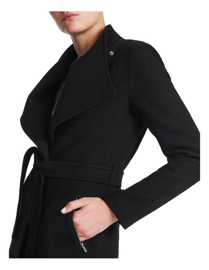 marcs ruby felted wool coat