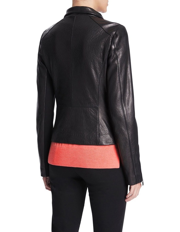 Marcs lani leather jacket black clearance