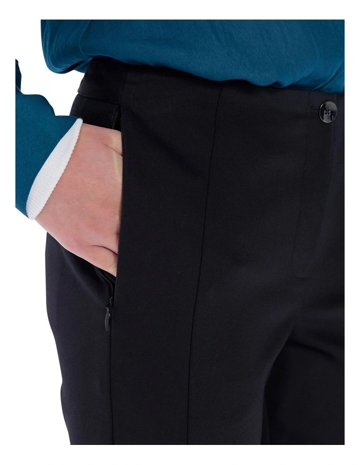 Phoebe Highwaist Pant in Black image 3