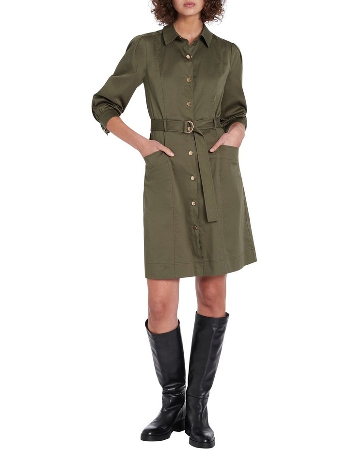 Caitlyn Shirt Dress in Washed