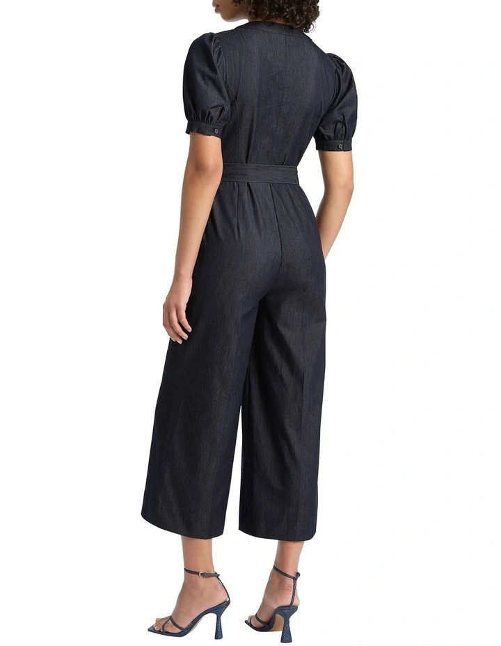 Peyton Jumpsuit in Indigo image 3