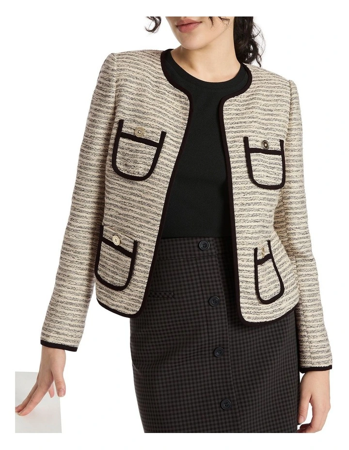 Georgina Jacket - White