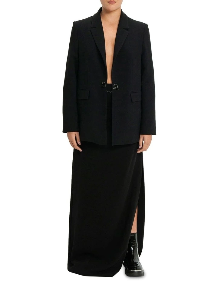 Chain Blazer in Black image 1