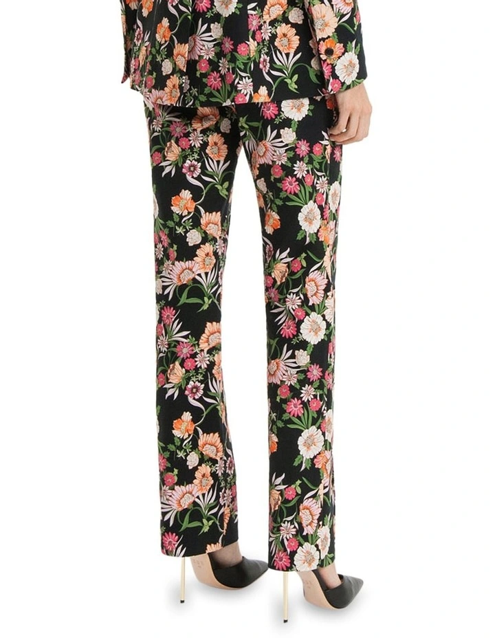 Garden Floral Tailored Pant in Lilac image 2