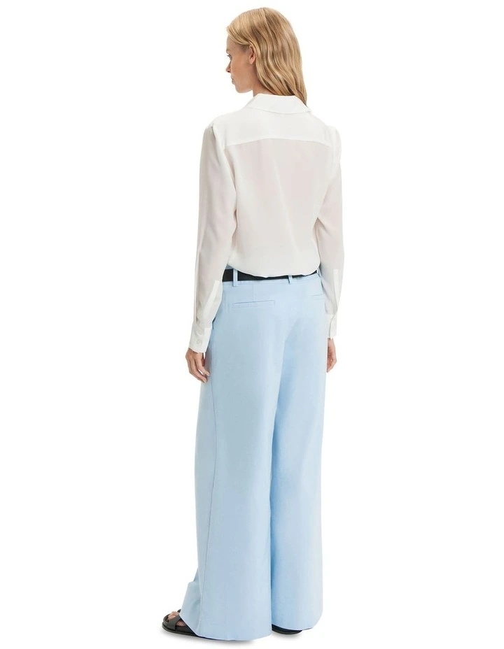 Silk Shirt in Ivory image 2