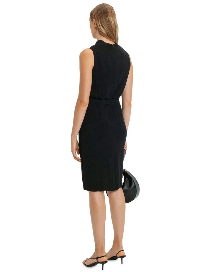 EYY Women Black Shirt Collar Dress - Herten main image 0
