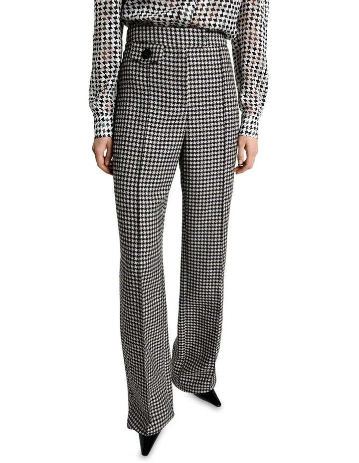 Houndstooth Straight Pant image 2