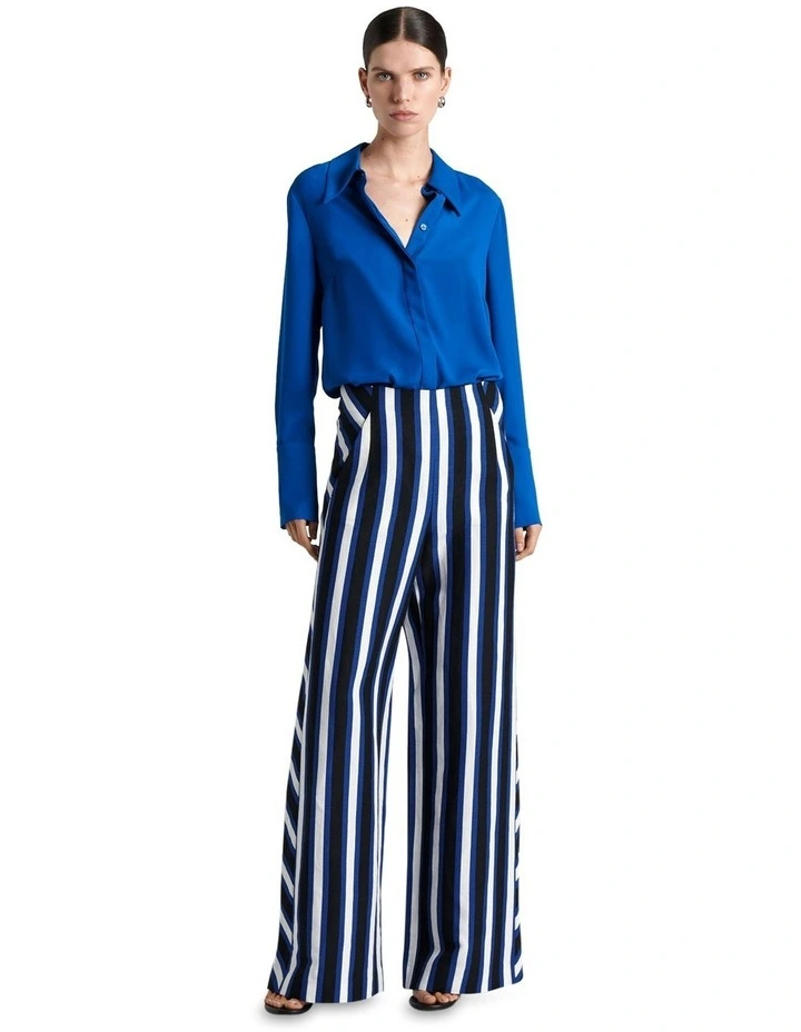 Georgette Shirt in Blue image 1