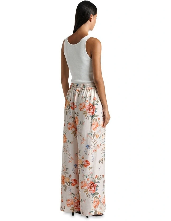 Peony Garden Wide Leg Pant in Bisque image 2