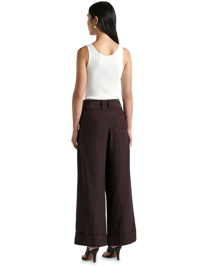Viscose Blend Cropped Pant image 2