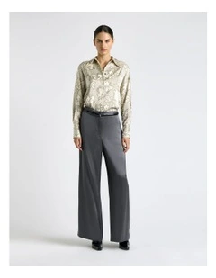Lattice Chintz Floral Shirt