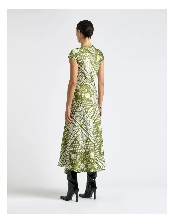 Chateau Asymmetric Midi Dress image 2