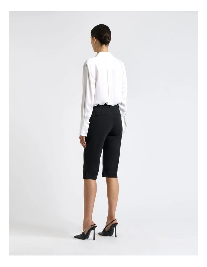 European Stretch Cotton Capri Pant image 2