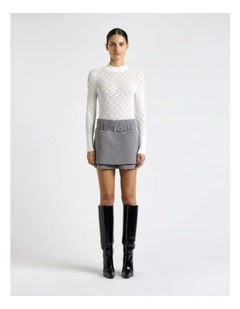 Geo Lace Knit