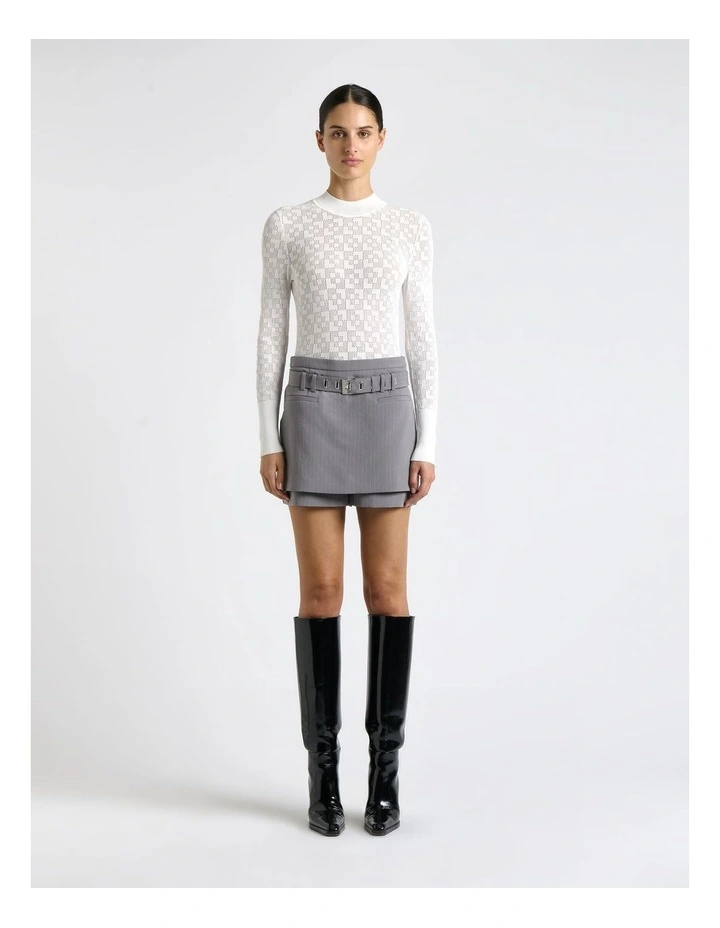Geo Lace Knit image 1