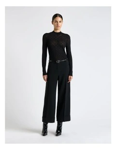 Geo Lace Knit