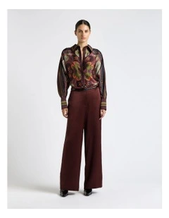 Mocha Chateau Long Sleeve Shirt in Mocha