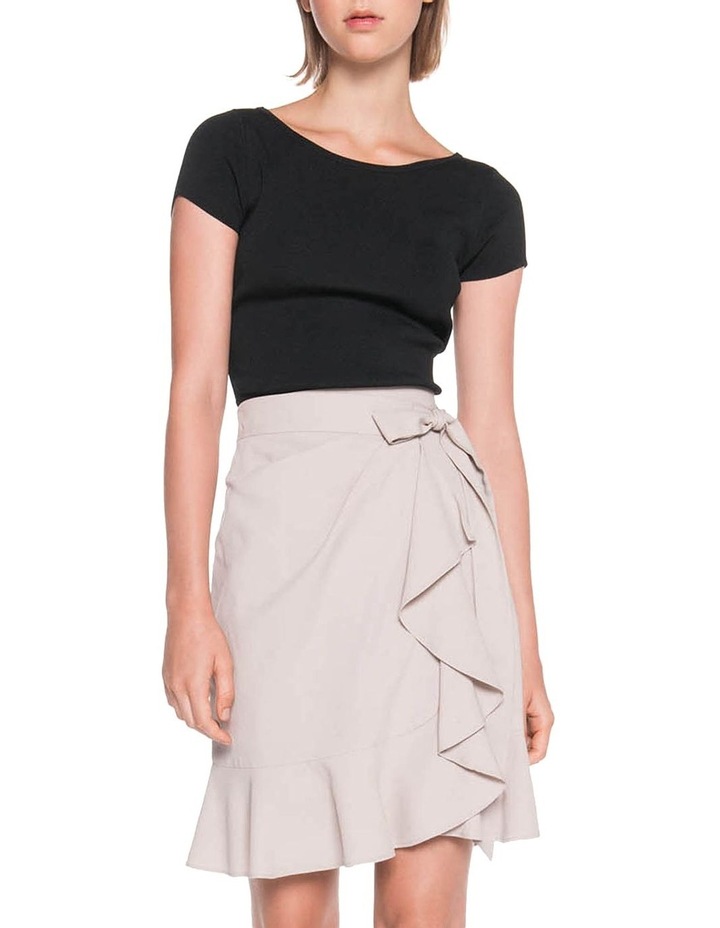 Linen blend wrap skirt clearance