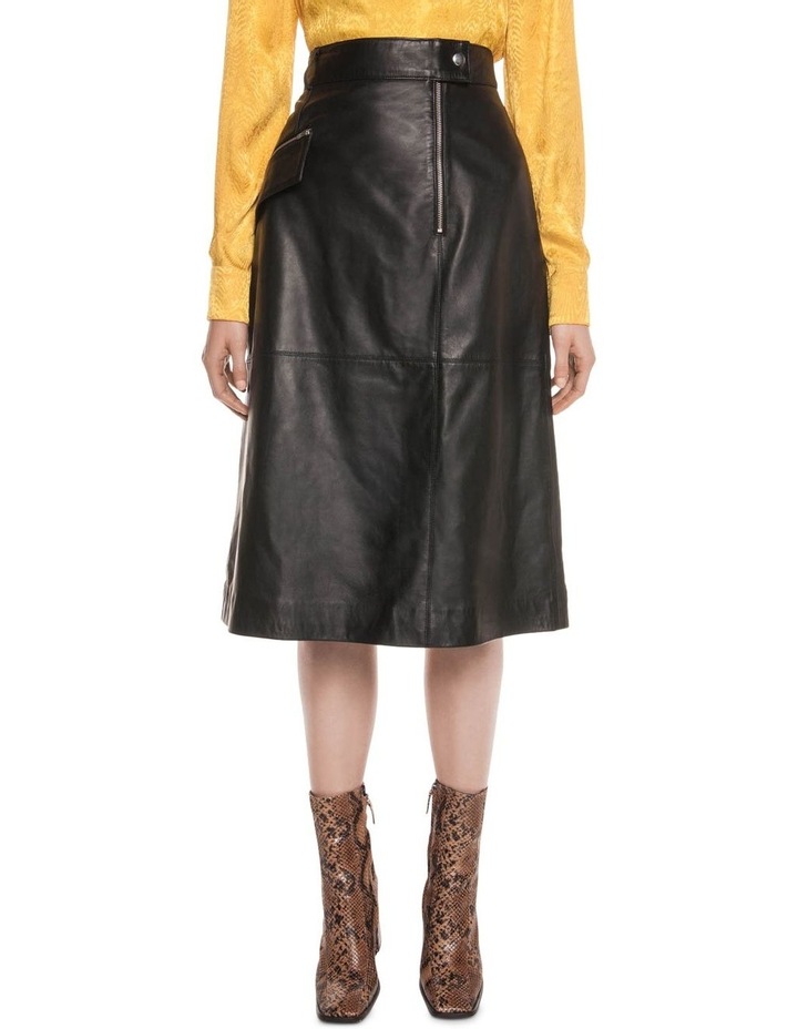 Cue leather skirt Clearance