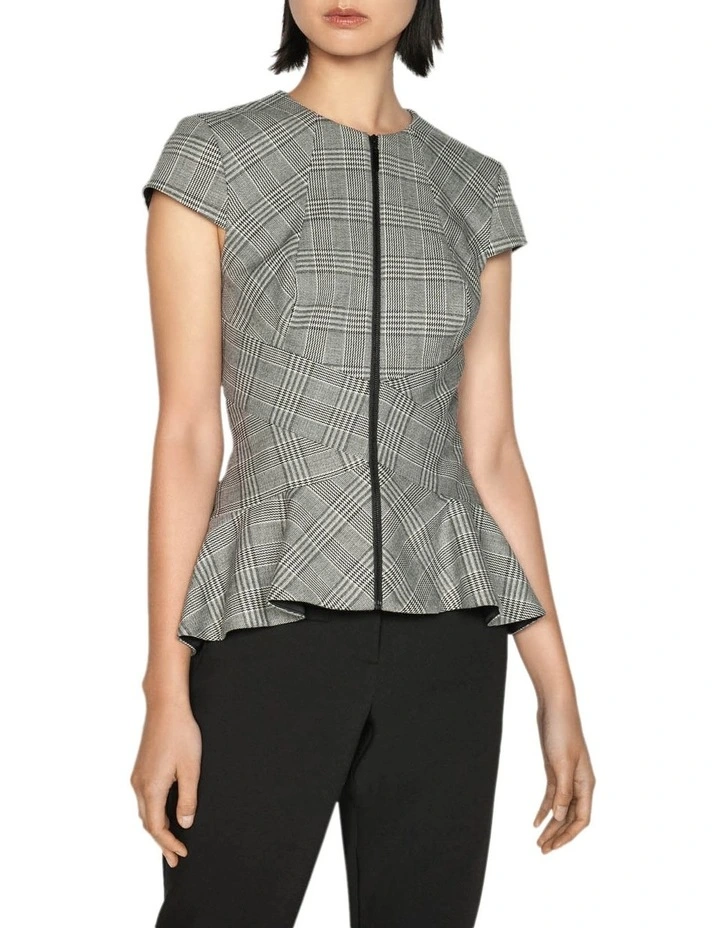 Cue peplum top Clearance