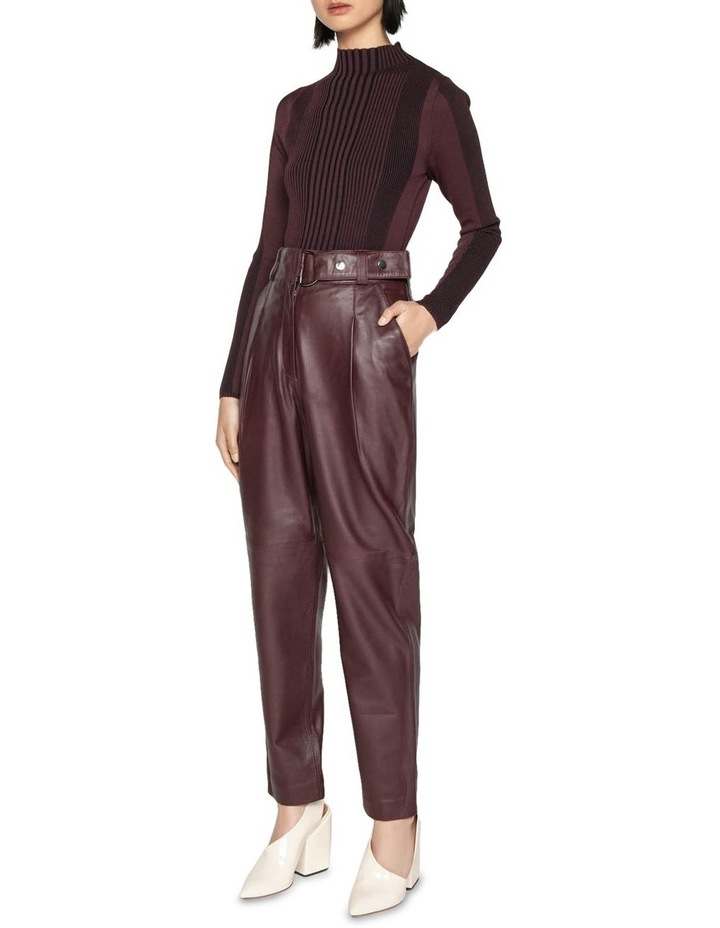 Cue Leather Tailored Trouser Myer - Leather Look Pants Myer Cue Leather Tailored Trouser Myer - Leather Look Pants Myer