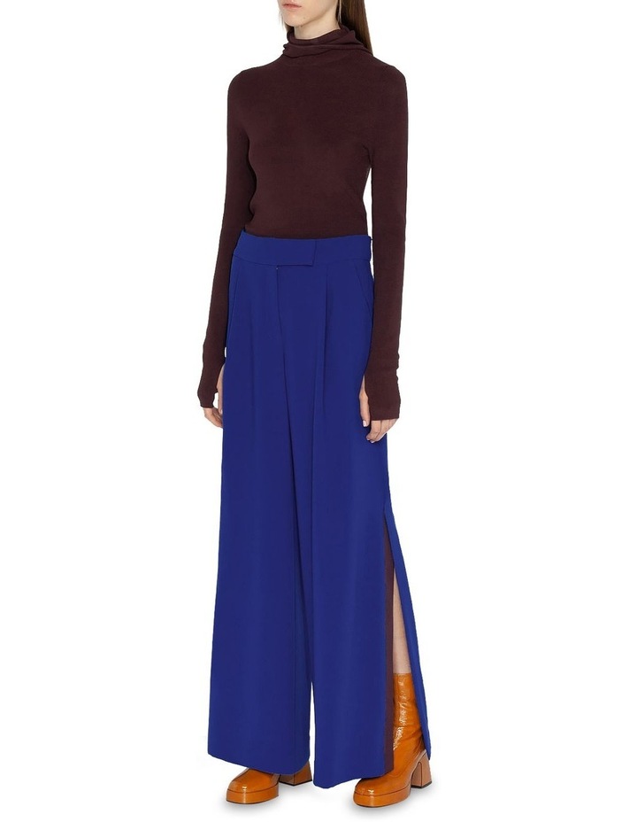 Side Split Wide Leg Pant