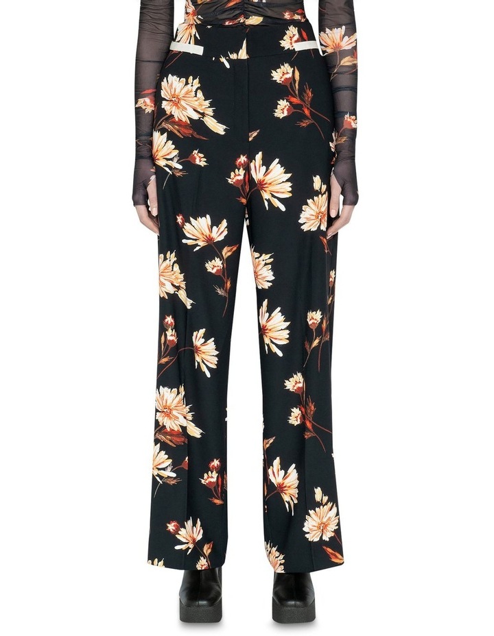 Fire Floral Wide Leg Pant
