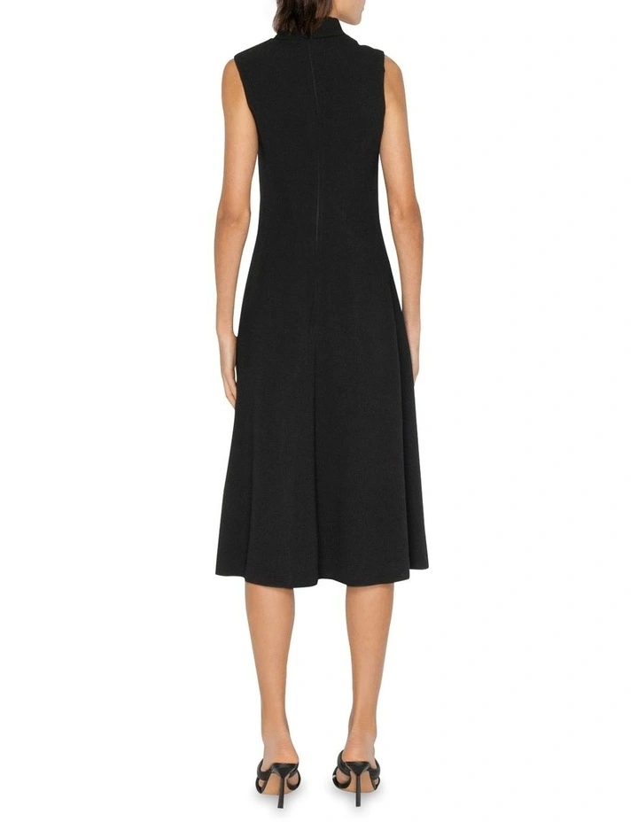 Cut Out Dress in Black image 2