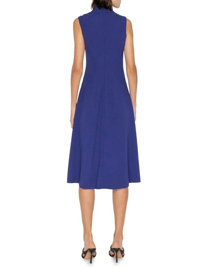 Cut Out Dress in Violet Purple image 2